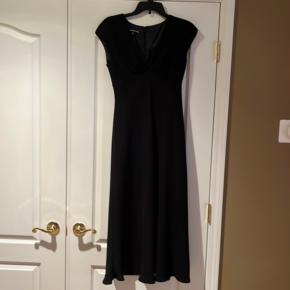 Jones Wear Black Dress. Size 8. Worn Once. Excellent Condition!